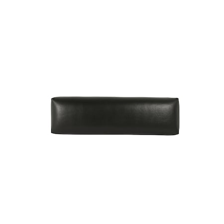 A & I Products Back Cushion, Wood Base, 19 x 6, BLK 18" x5" x2.5" A-AM3462T-1
